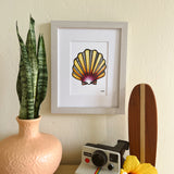 Sunrise Shell Print