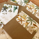 Pack of Tropical Palm Cards