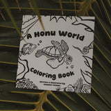 A Honu World Coloring Book!