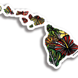 Floral Islands Sticker