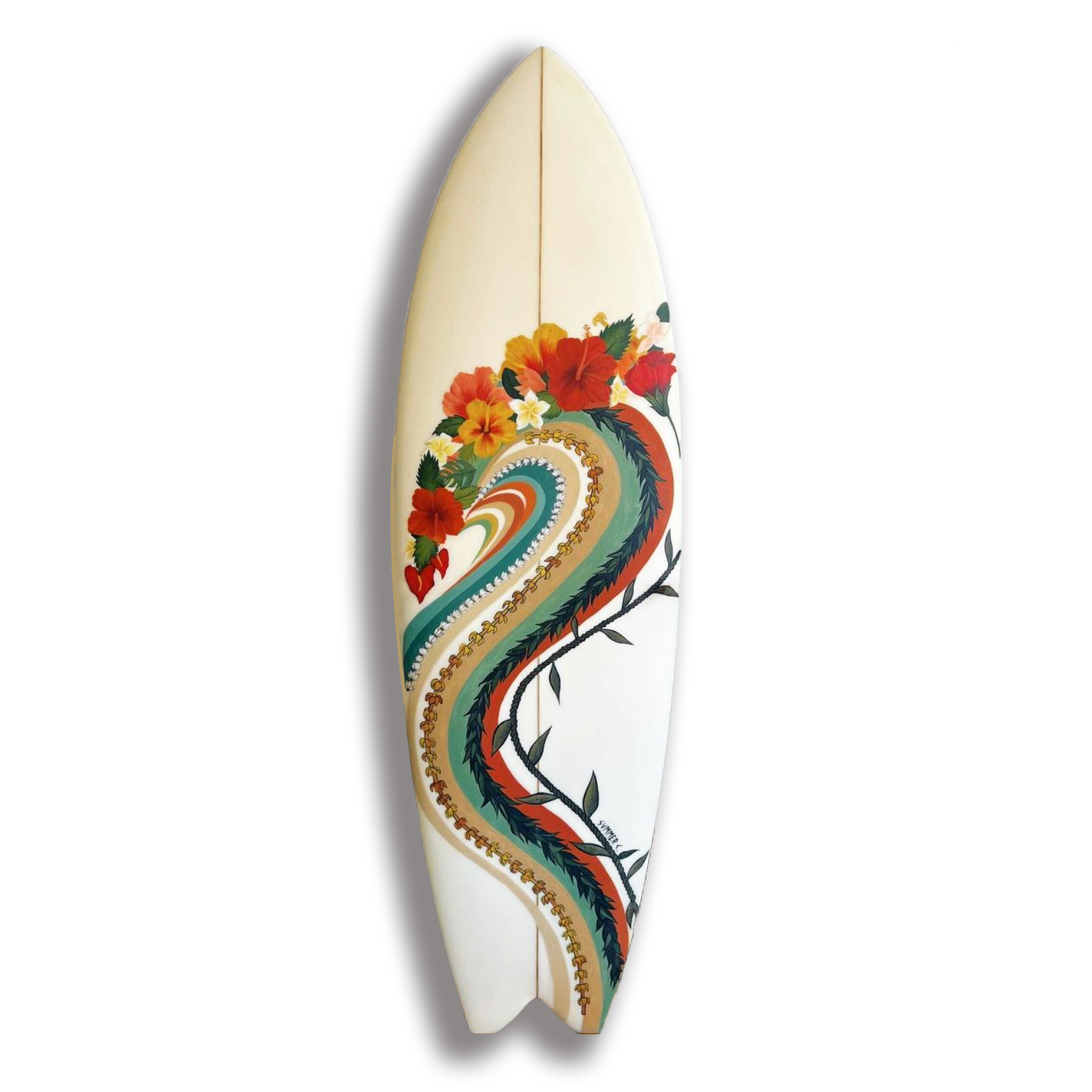 Surf Line hawai サインディスプレーボード Personalized Aloha Surf Line hawai サインディスプレーボード Personalized Aloha
