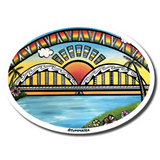 Haleiwa Bridge Sticker