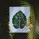 Monstera Print