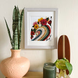 Lei Wave Print