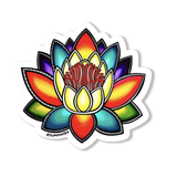 Lotus Flower Sticker