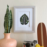 Monstera Print