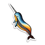 Narwhal Sticker