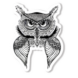 Owl Sticker