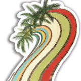 Palm Wave Sticker