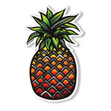 Pineapple Sticker