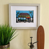 Surfer Van Print