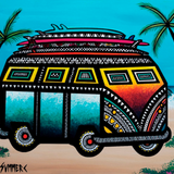 Surfer Van Print